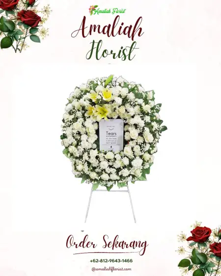 Krans Bunga Duka Waliwis